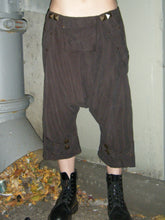 DROP CROTCH SUSPENDER PANT